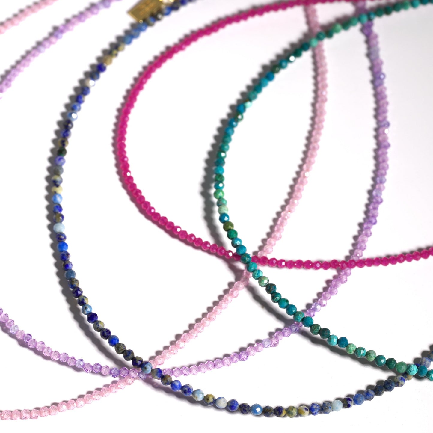 Micro Lilac Zirconia Chain