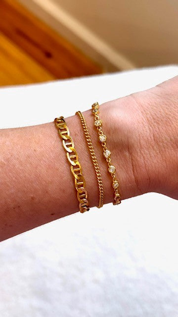 Anchor Chain Bracelet
