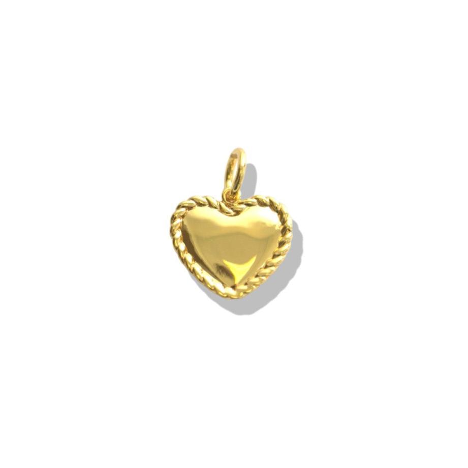 Braided Heart Charm