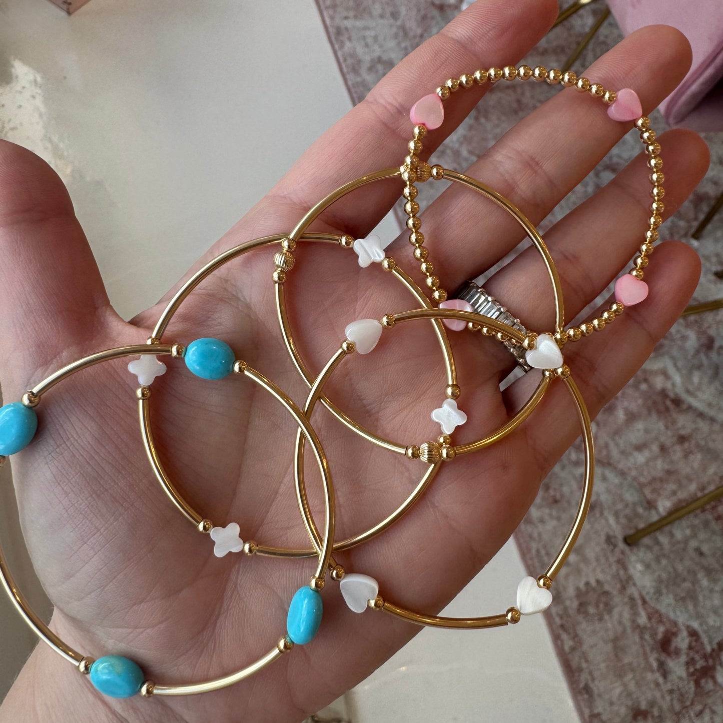 Clover Bangle Bracelet