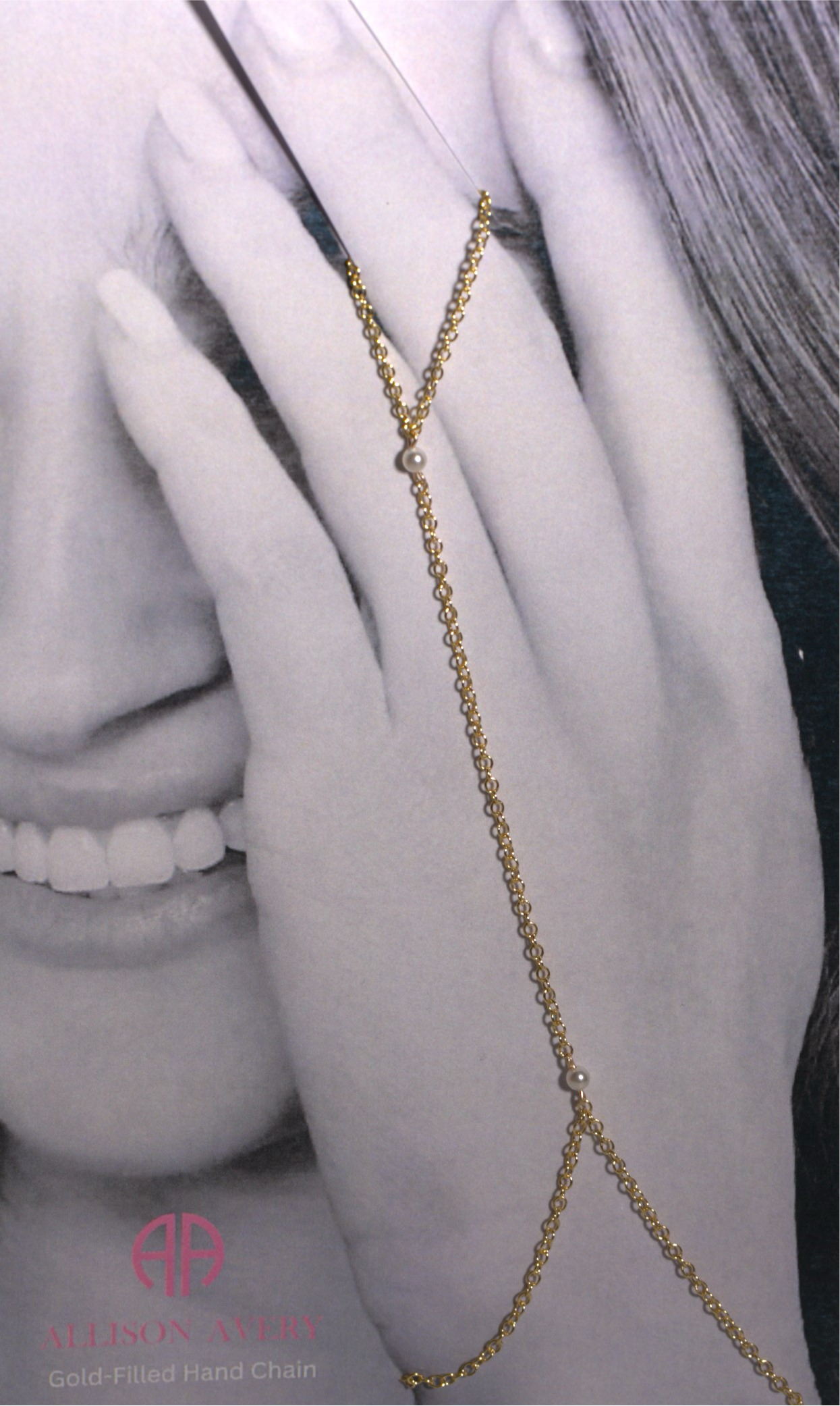 Baby Pearl Hand Chain Bracelet