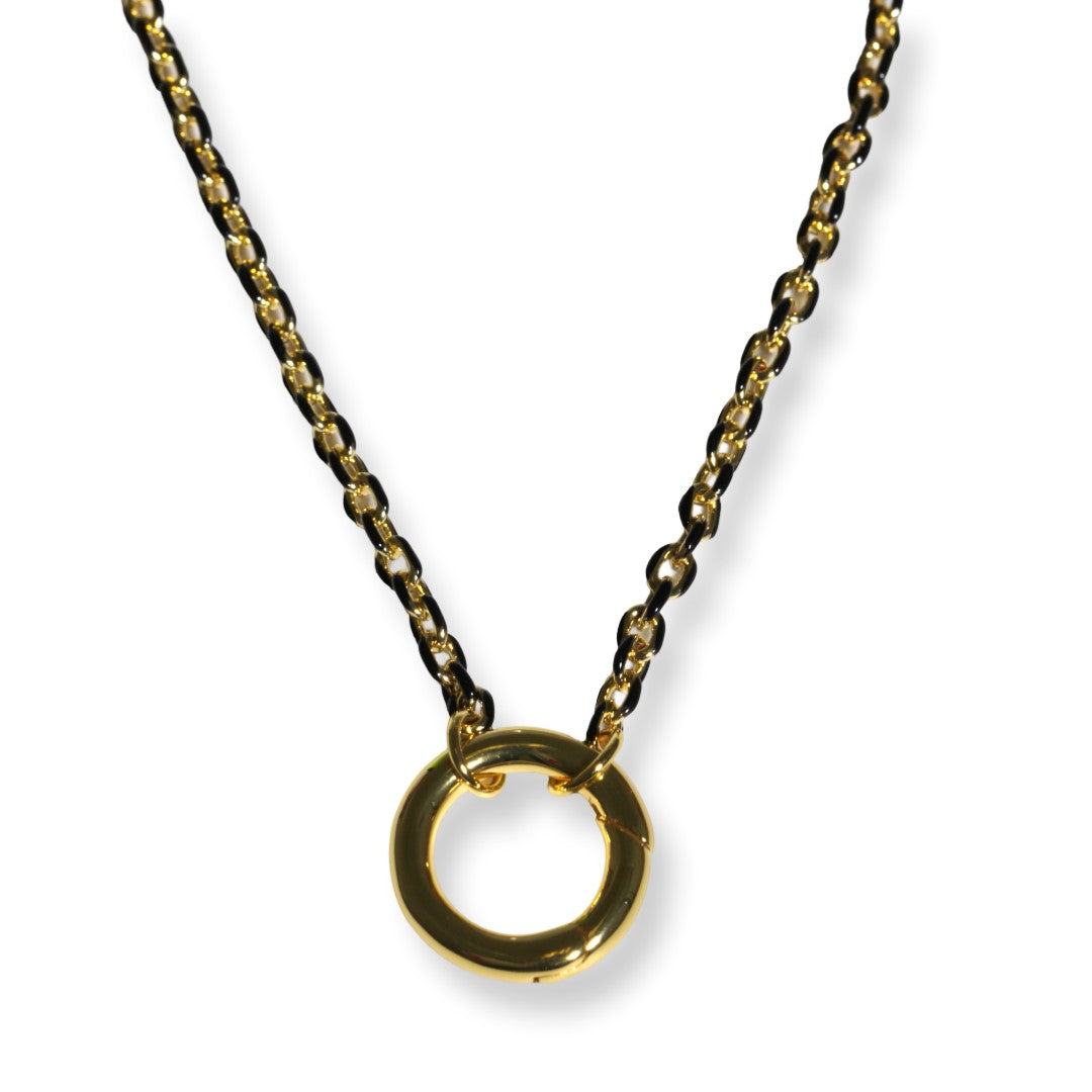 Goddess Charm Bar Mr. Big Enamel Chain