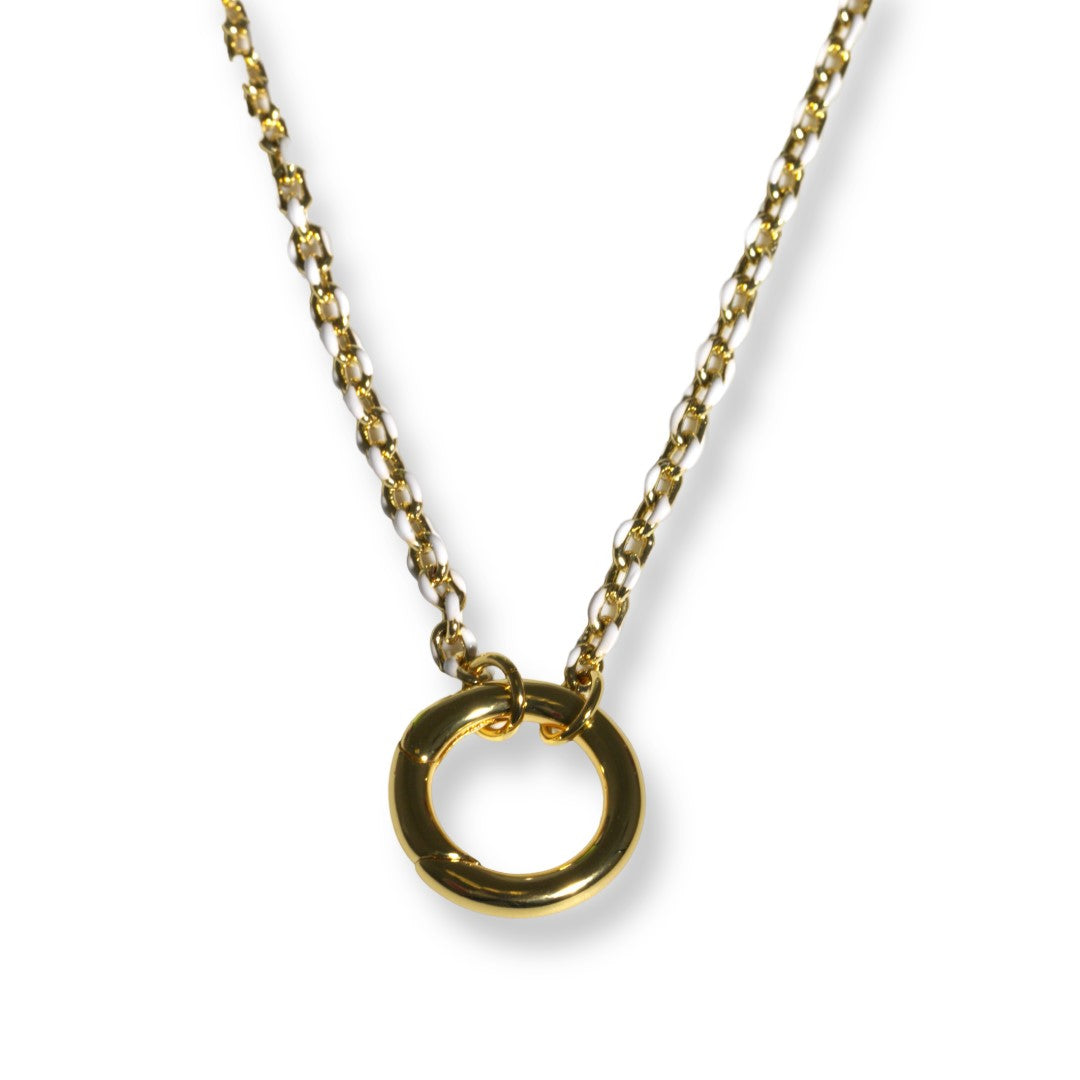 Goddess Charm Bar Mr. Big Enamel Chain
