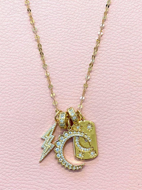 Lightning Bolt Charm