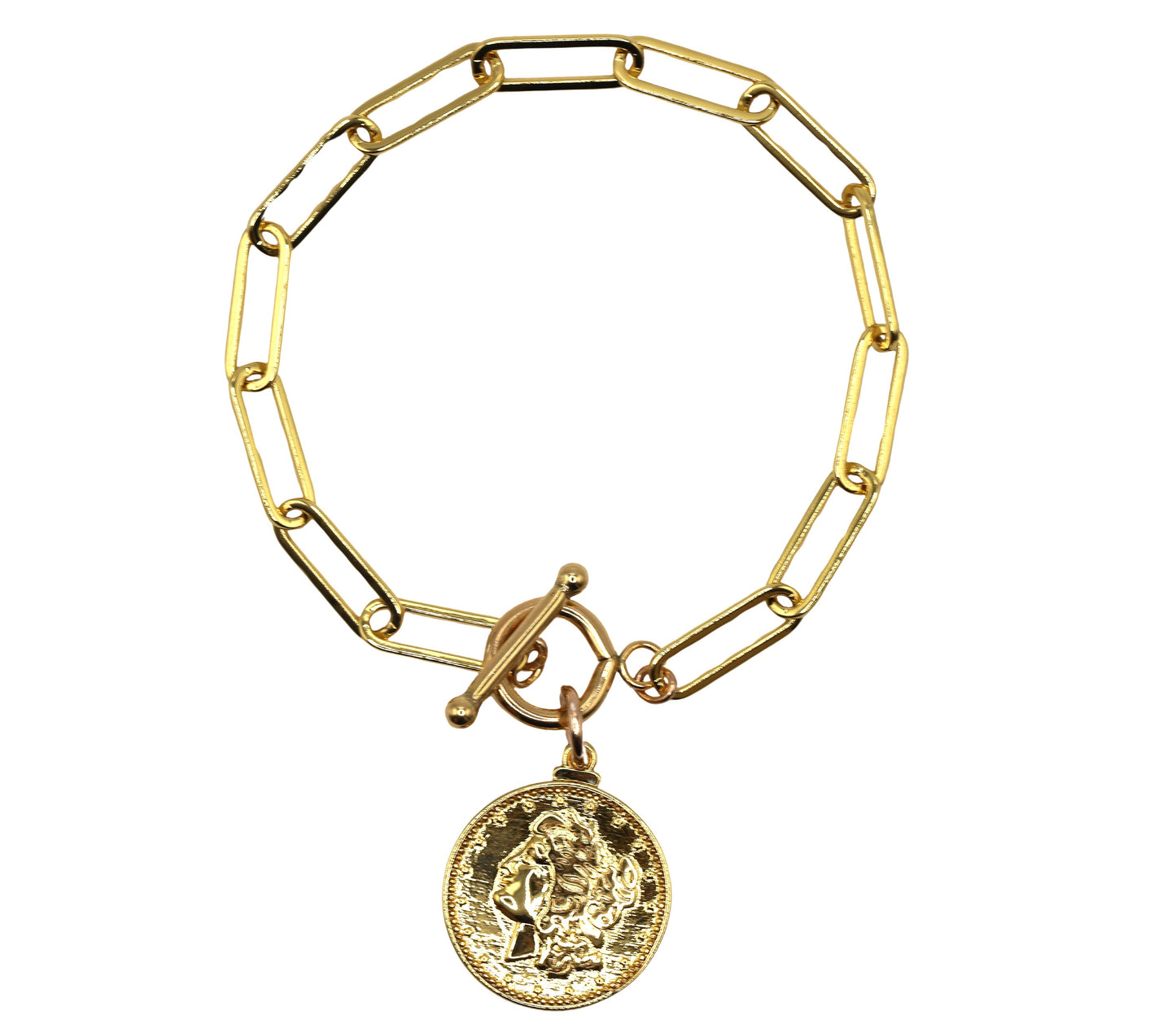 Goddess Coin Bracelet