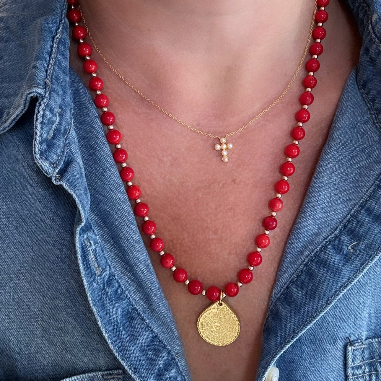 Lord’s Prayer Gemstone Chain