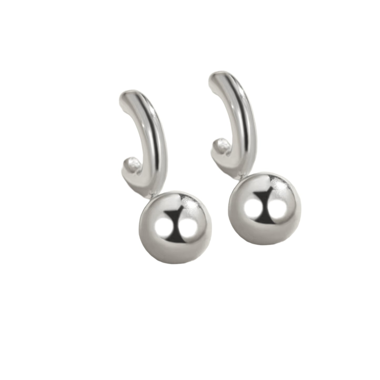 XL Ball Hoop Earrings