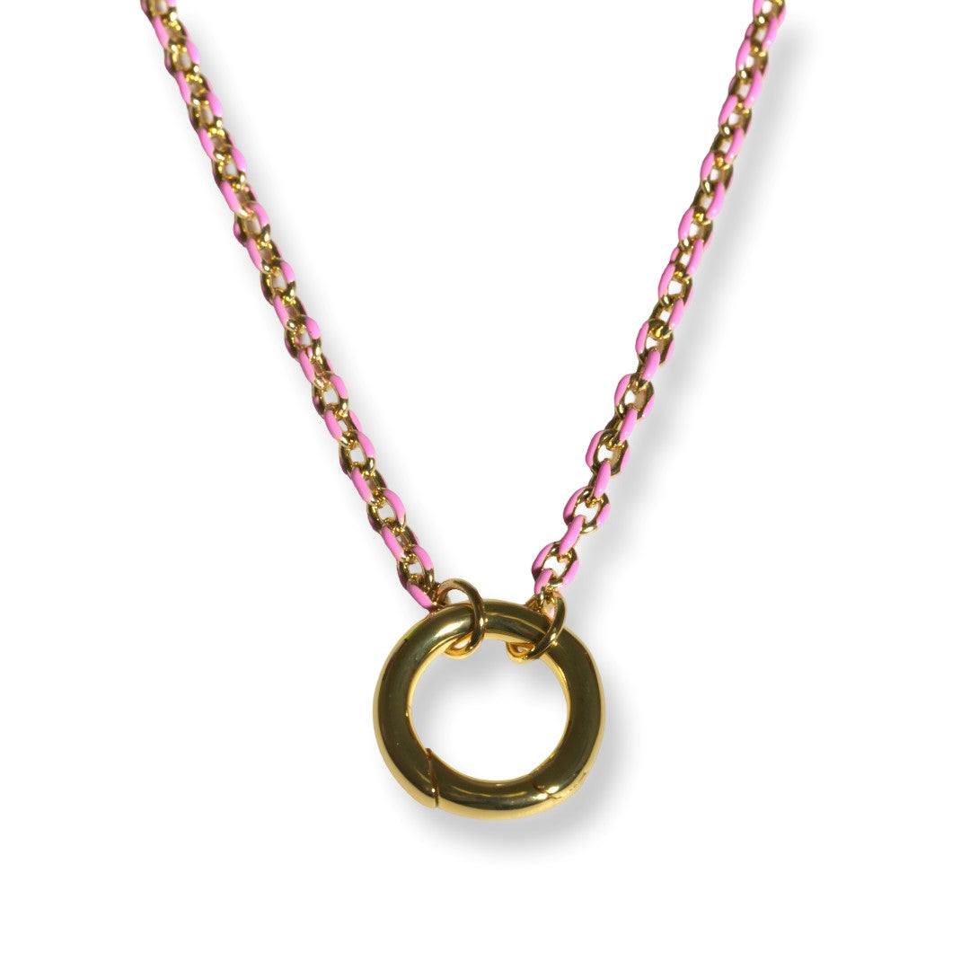 Goddess Charm Bar Mr. Big Enamel Chain