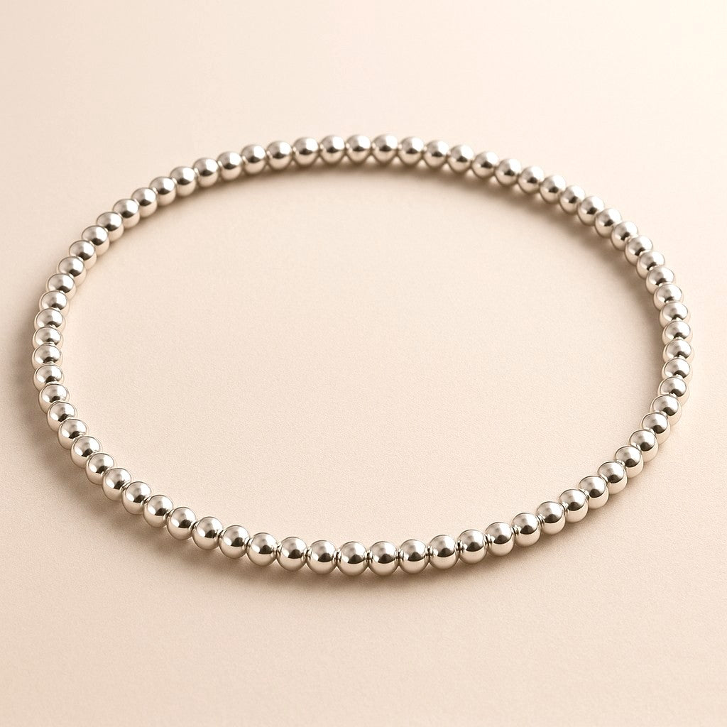 3mm Beaded Bracelet
