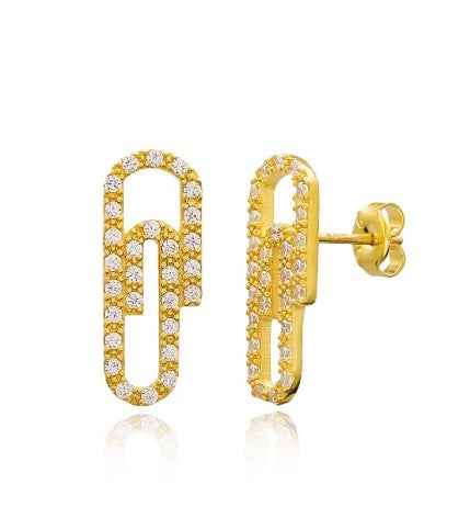 Paperclip Studs
