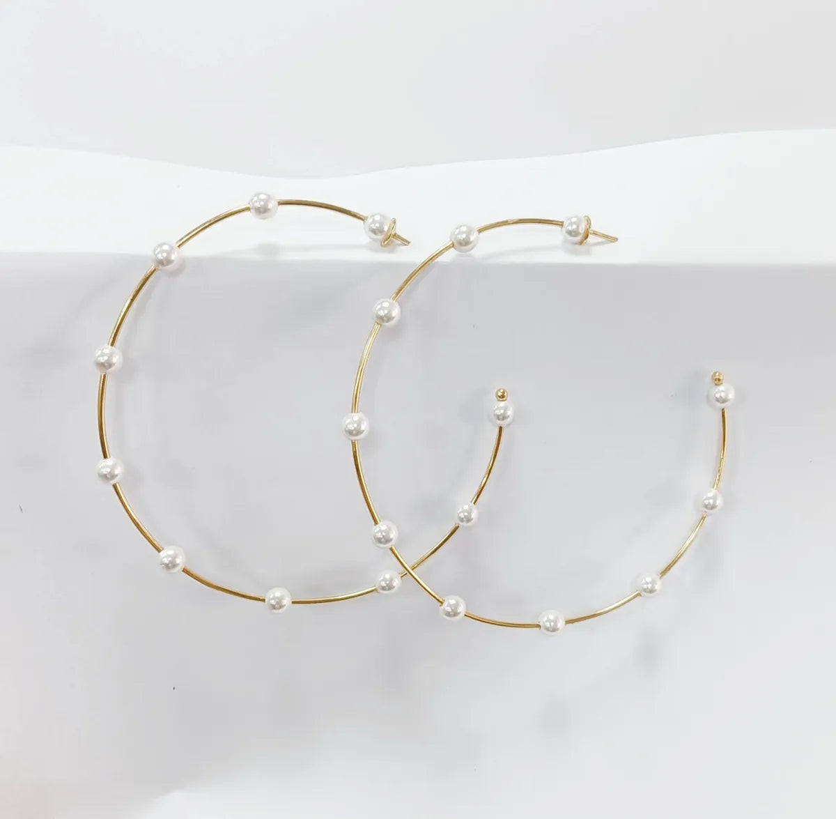 Pearl Hoops