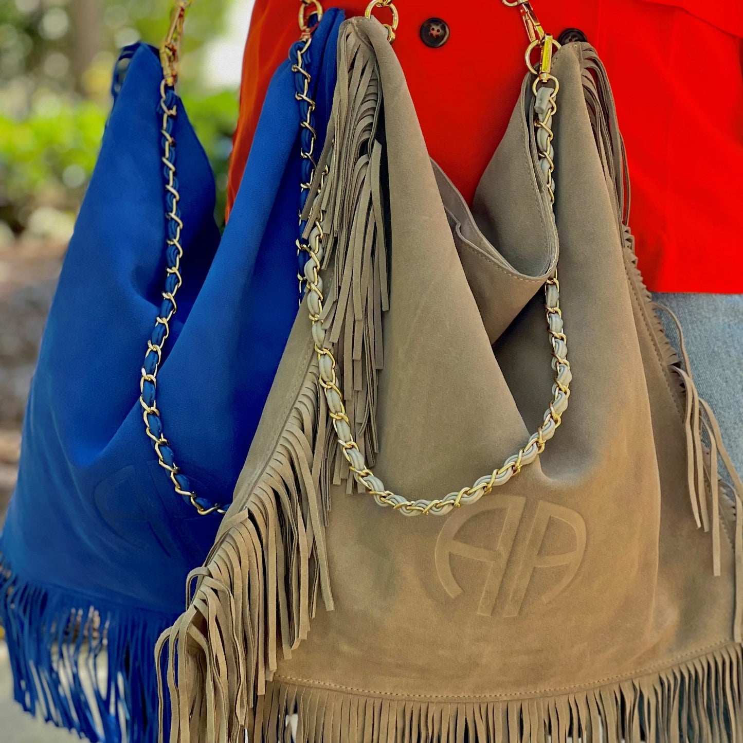 Signature Fringe Handbag