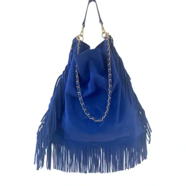 Signature Fringe Handbag