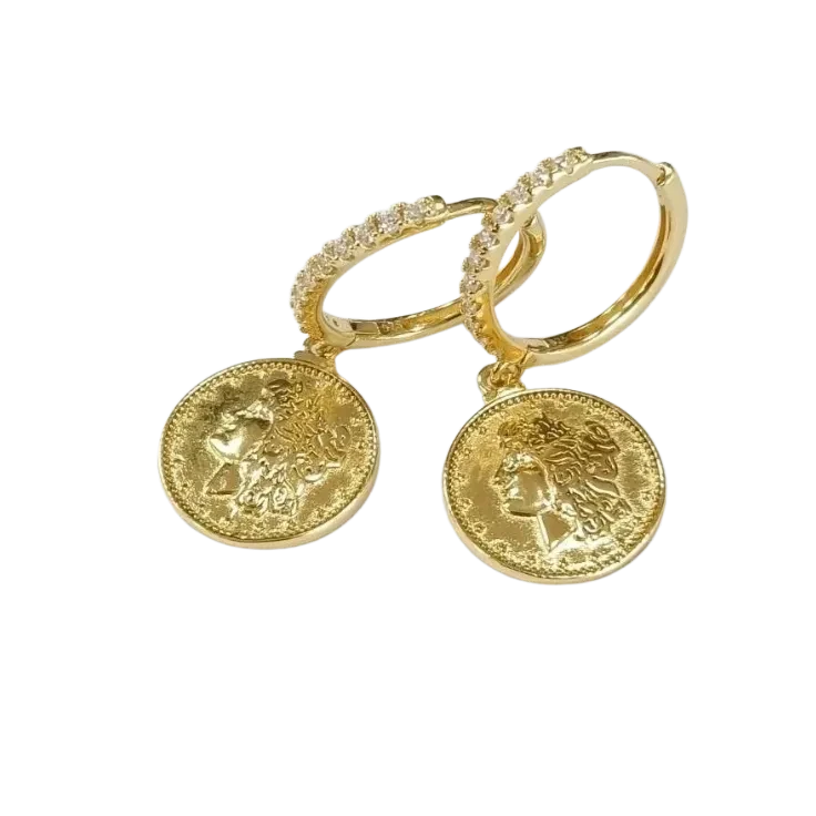 Goddess Coin Huggies