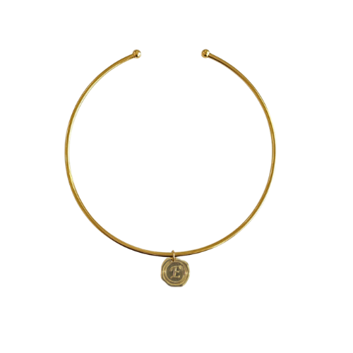 Heirloom Initial Neck Cuff