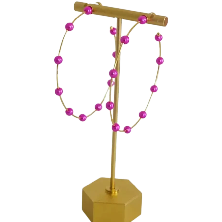 Pearl Hoops