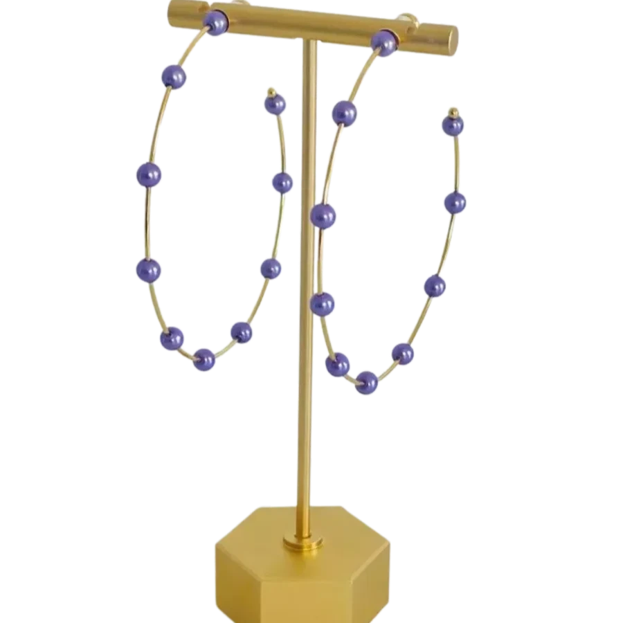 Pearl Hoops