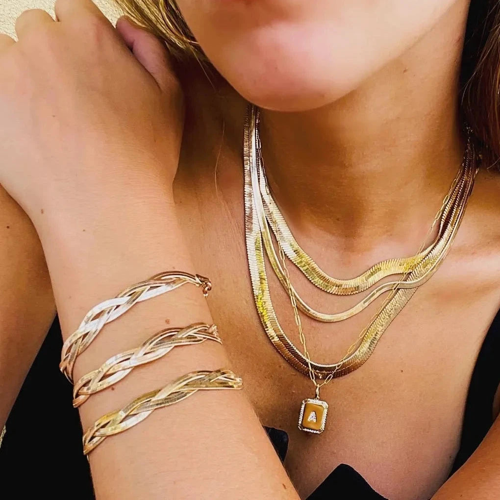 Triple Snake Bracelet