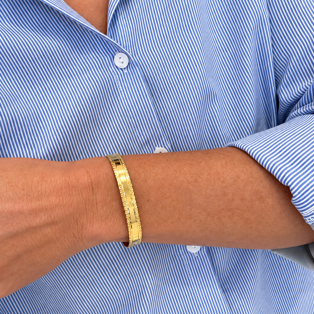 Ribbon Cuff 8mm Bracelet