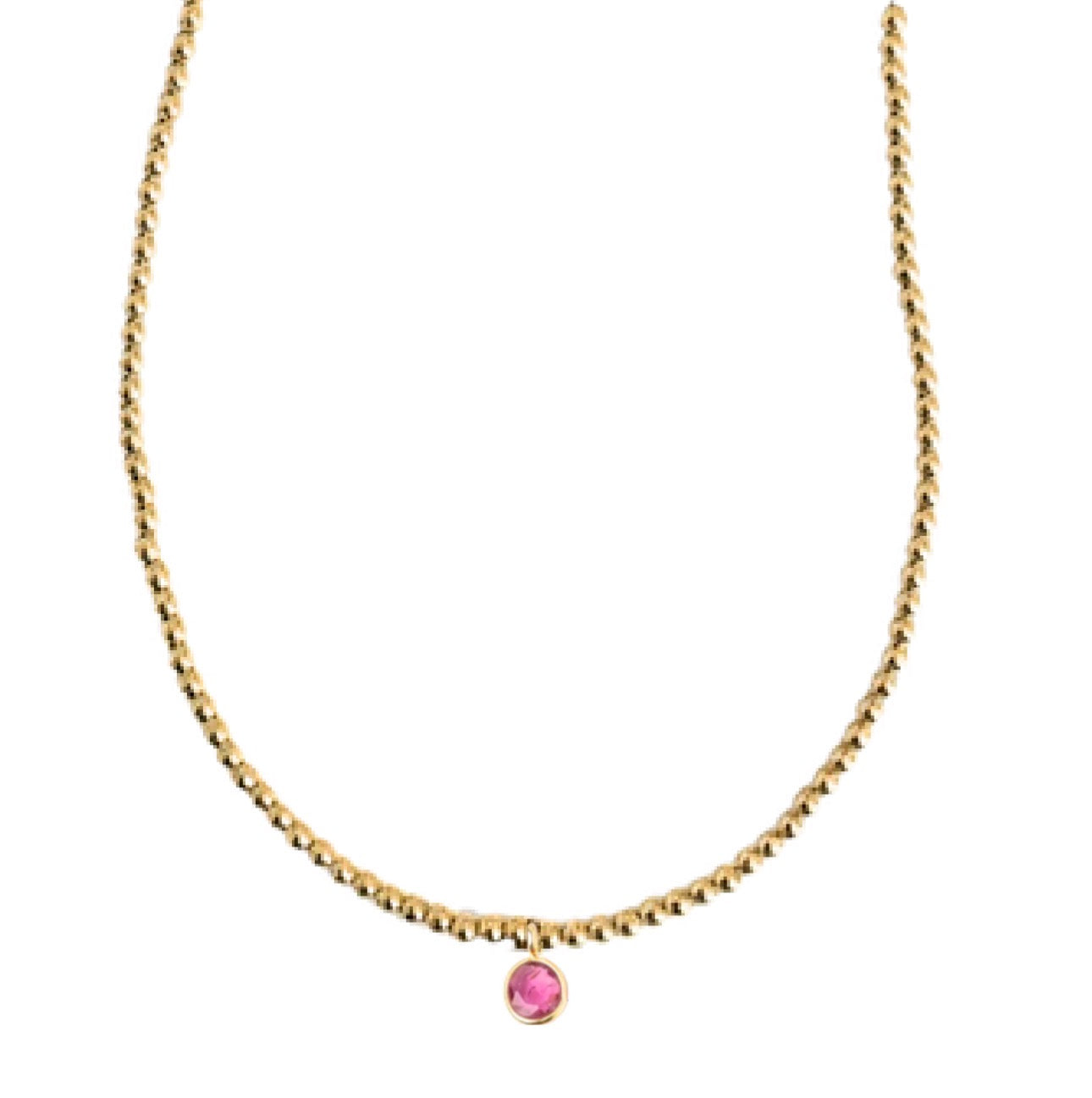 Beaded Gemstone Chain