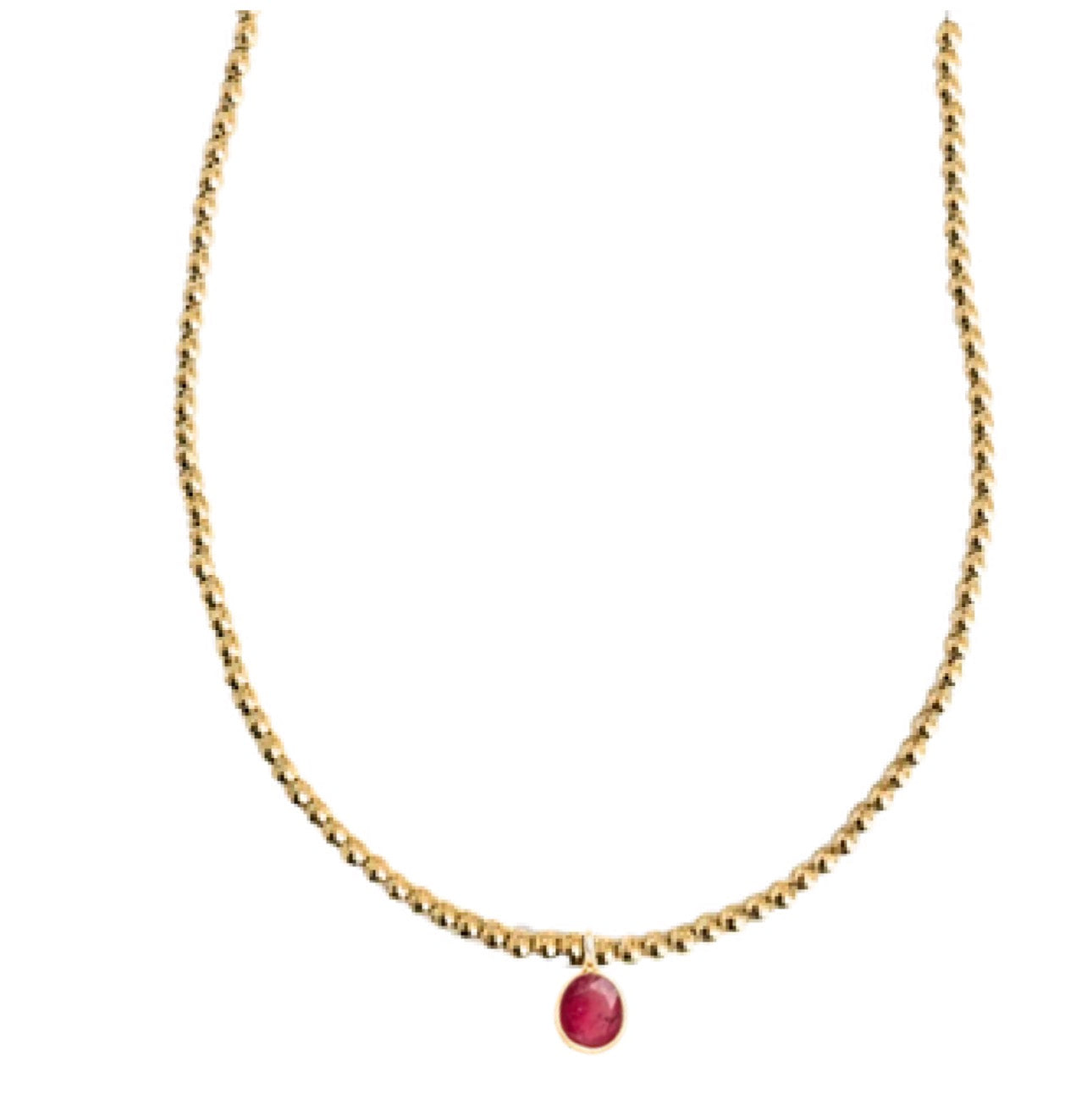 Beaded Gemstone Chain
