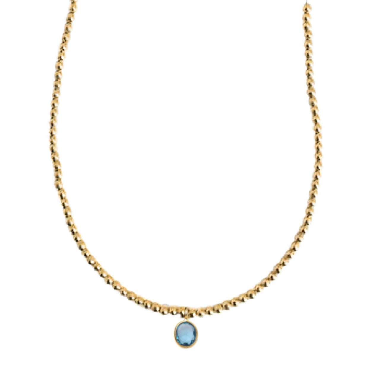 Beaded Gemstone Chain