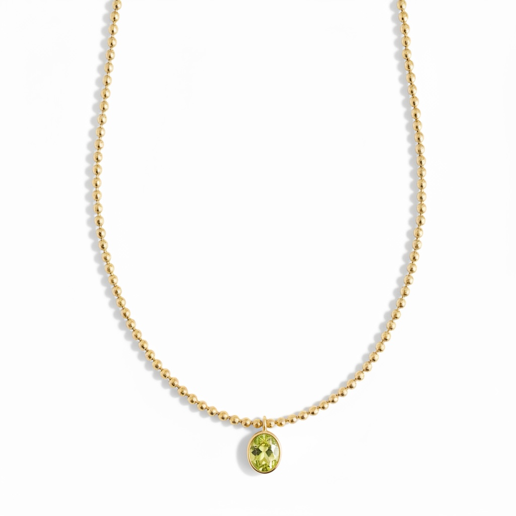 Beaded Gemstone Chain