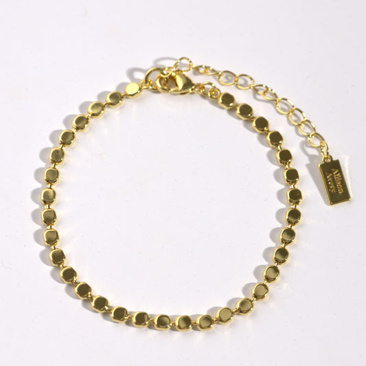 Disc Chain Bracelet