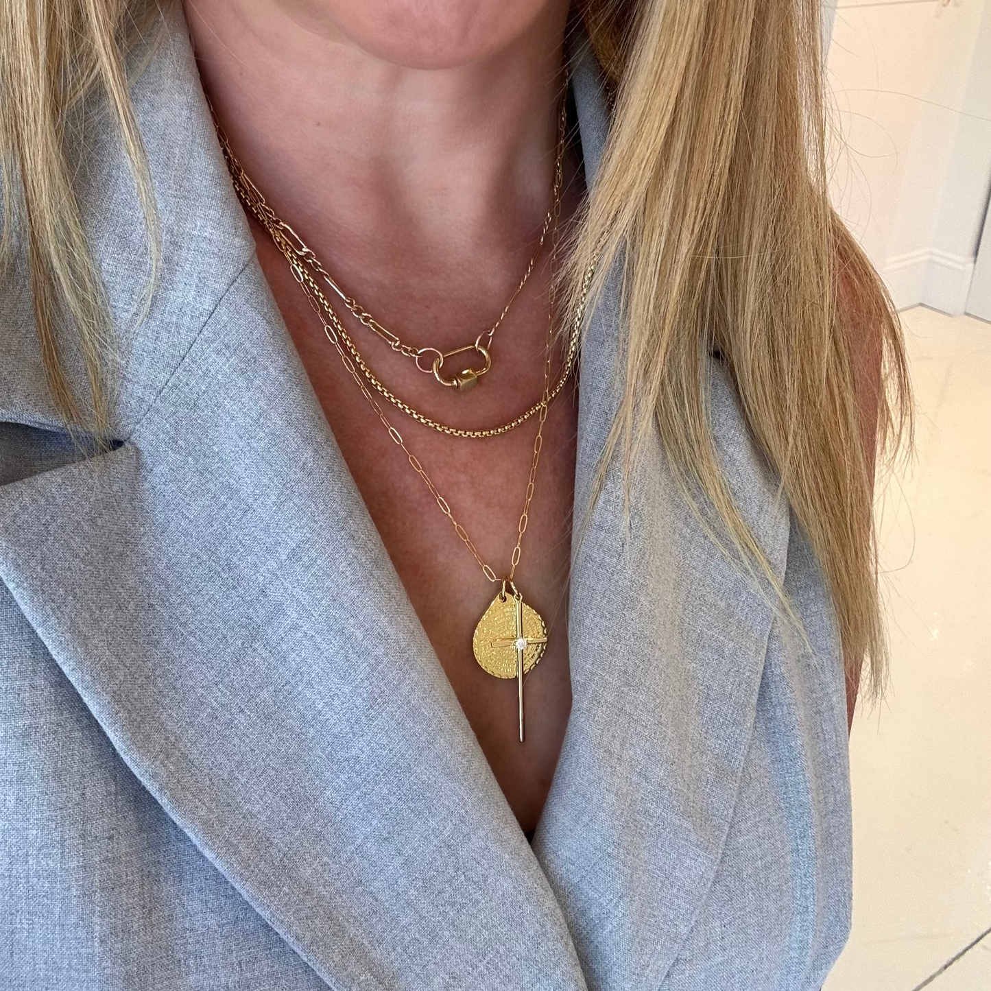 Latin Cross Charm