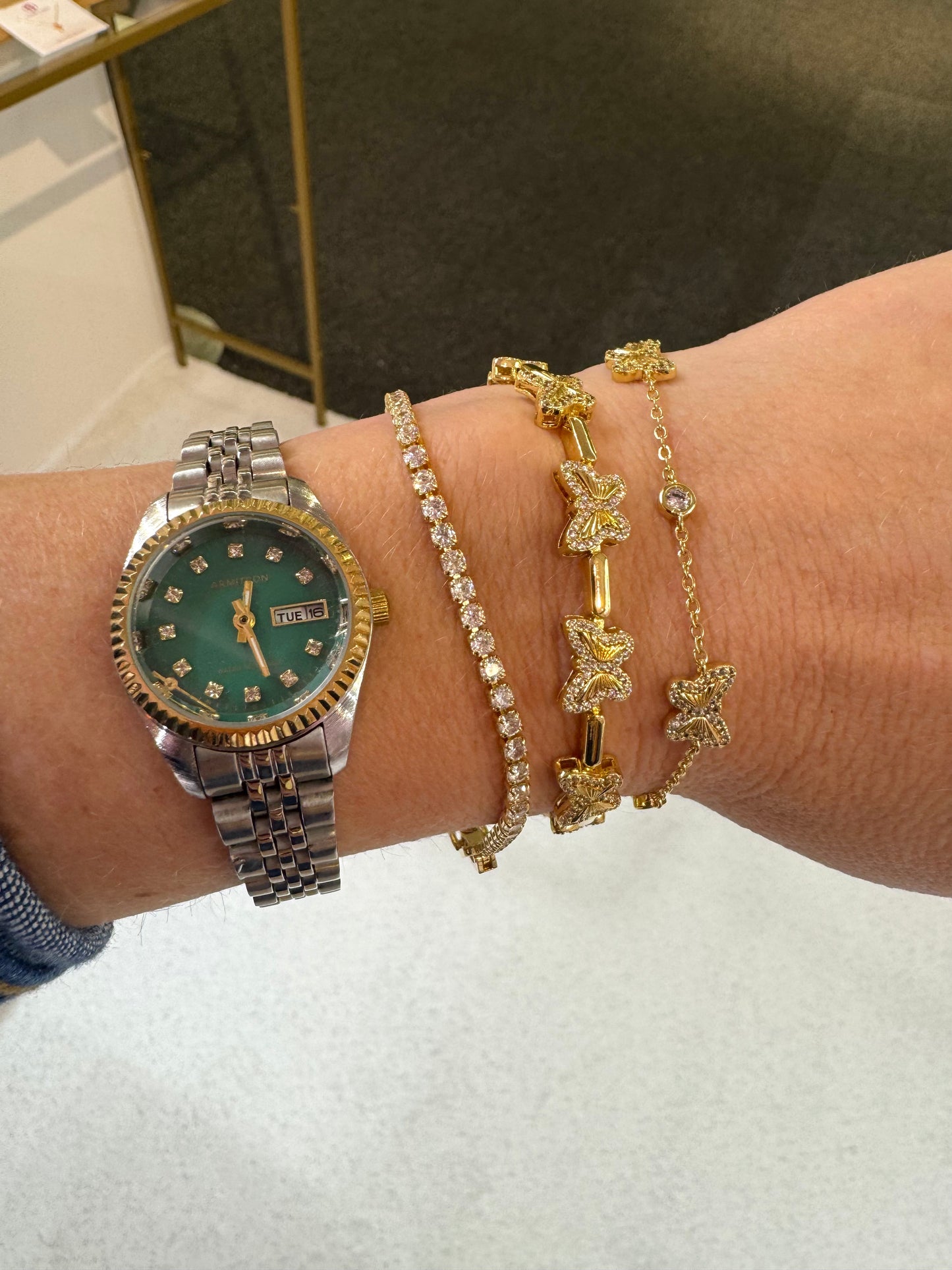 Butterfly Tennis Bracelet