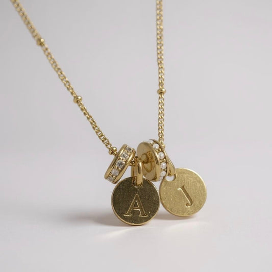 Engravable Duo Necklace