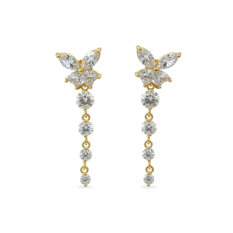 Butterfly Drop Earrings