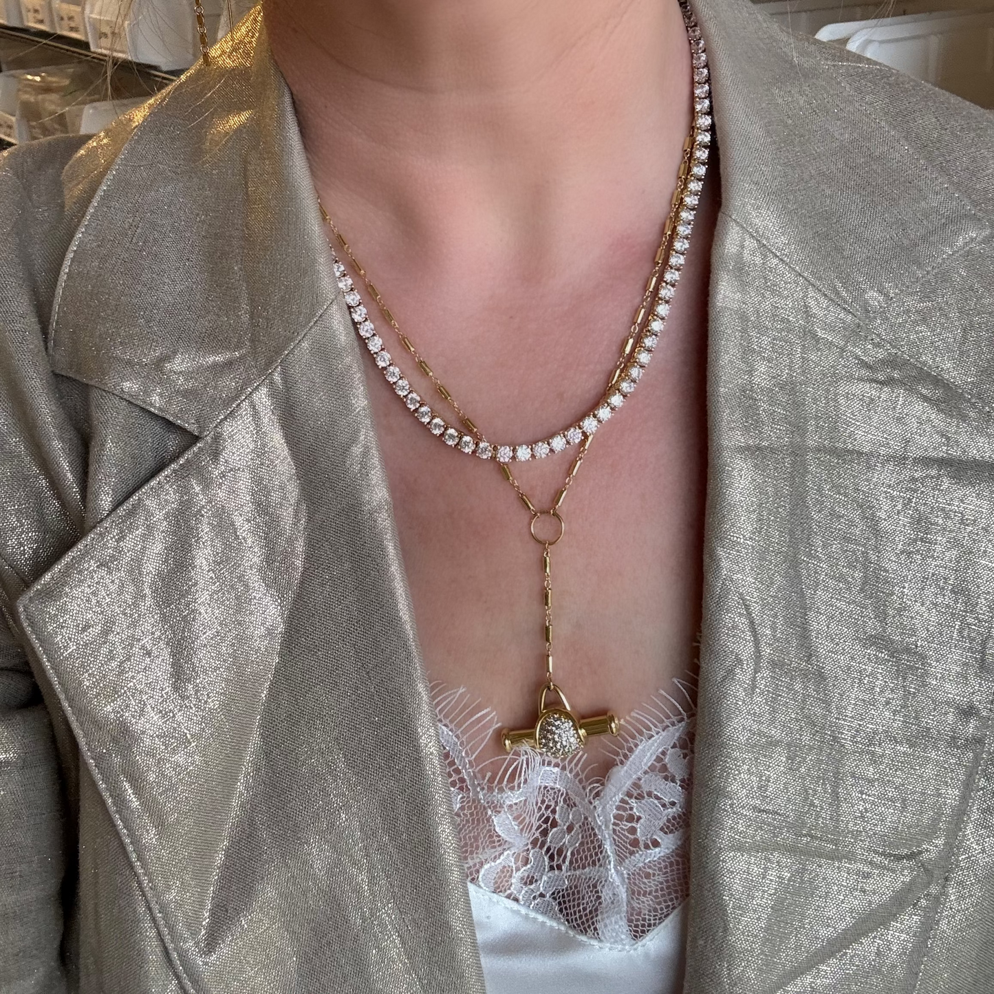 Classic Tennis Chain