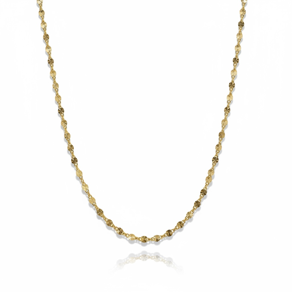 Gold Filled Sunburst Chain