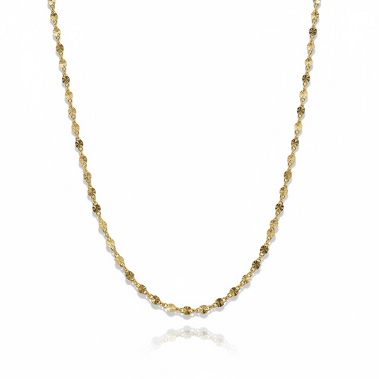Gold Filled Sunburst Chain