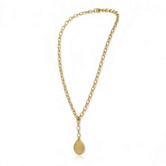 Lord's Prayer Rolo Necklace