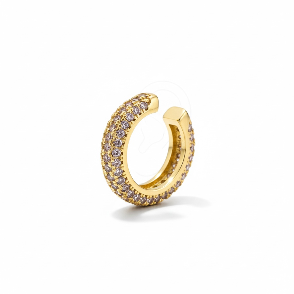 Chunky Pave Ear Cuff