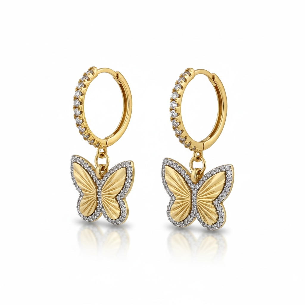 Fluted Butterfly Huggies