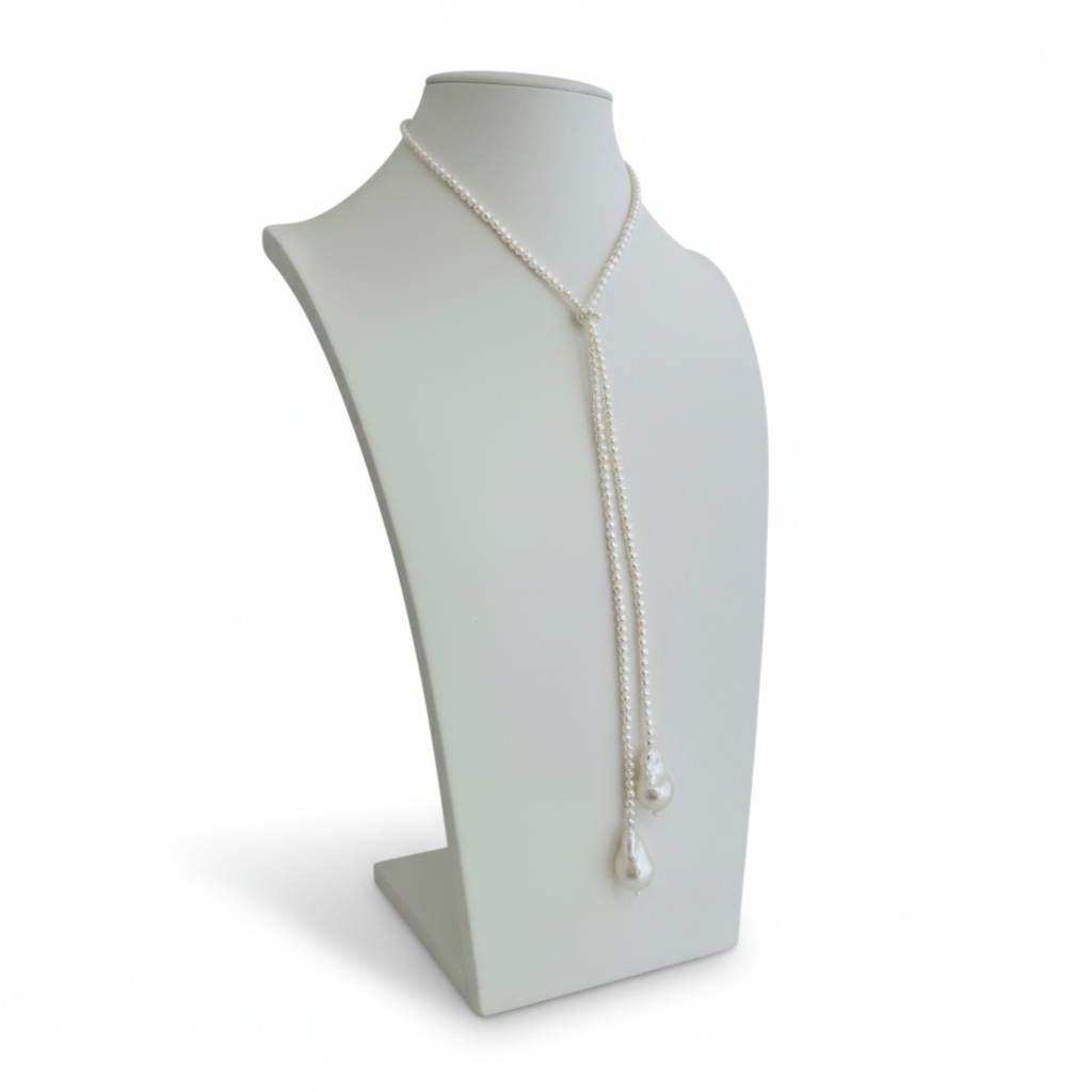 Freshwater Baroque Pearl Lariat