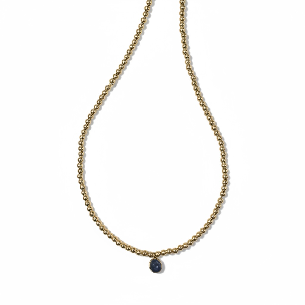 Beaded Gemstone Chain