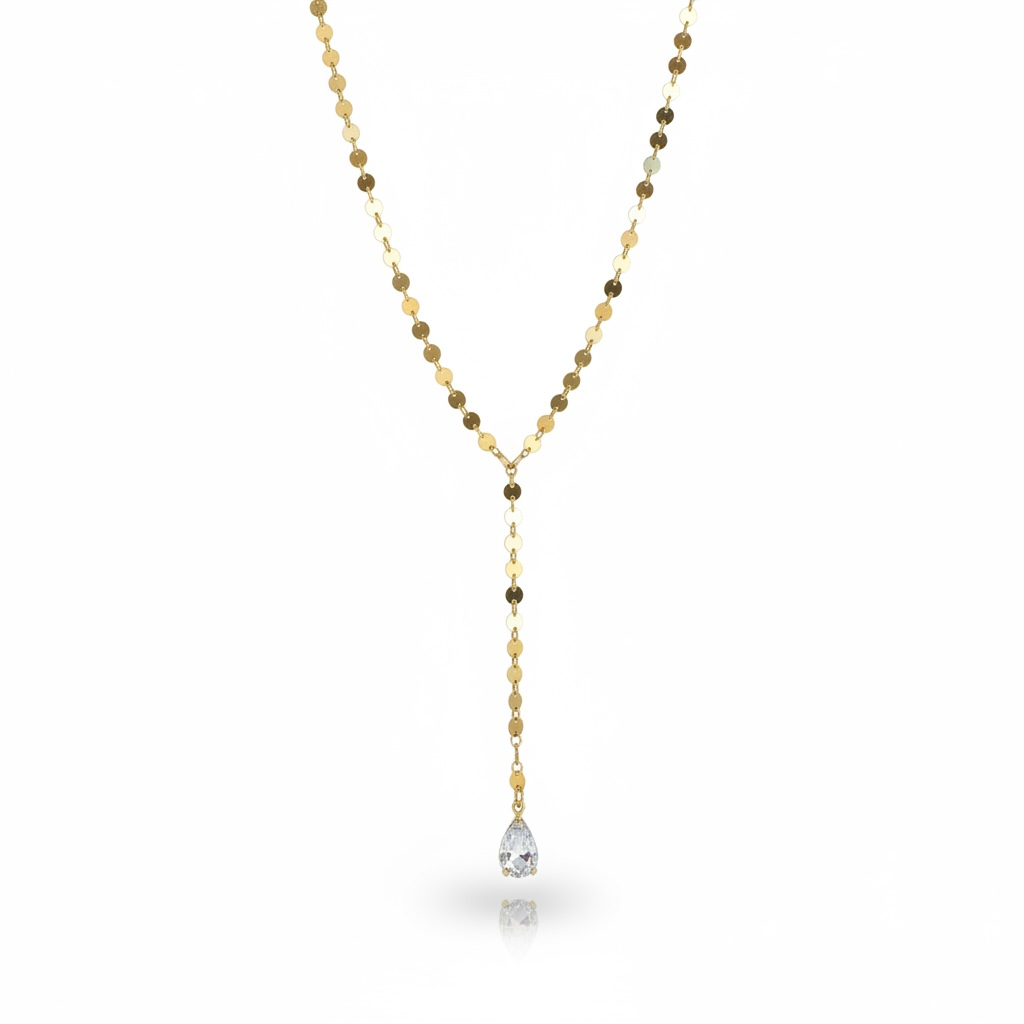 Beck Chain Diamond Lariat