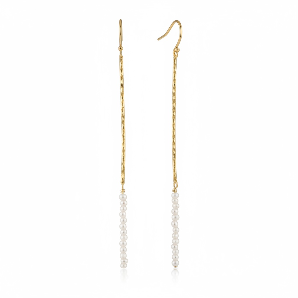 Pearl Duster Earrings