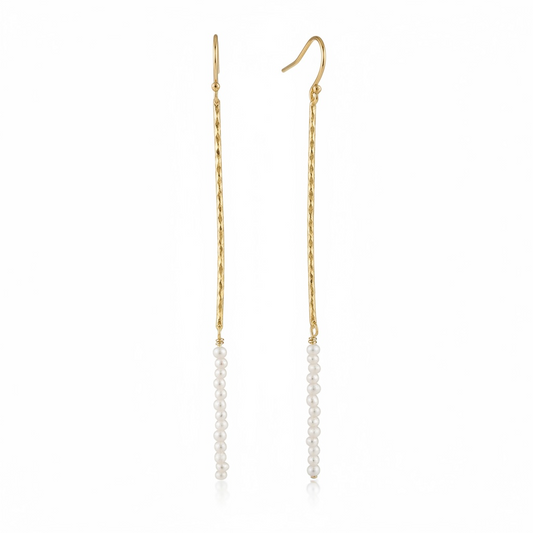 Pearl Duster Earrings