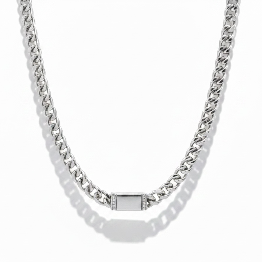Engravable Cuban ID Chain