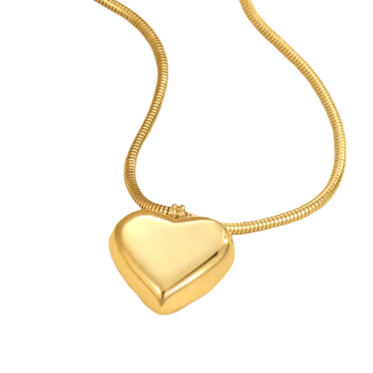 Bubble Heart Necklace