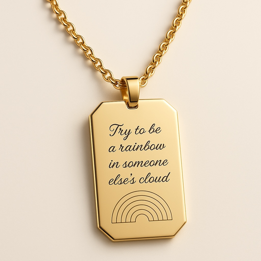 Try to be a Rainbow Necklace