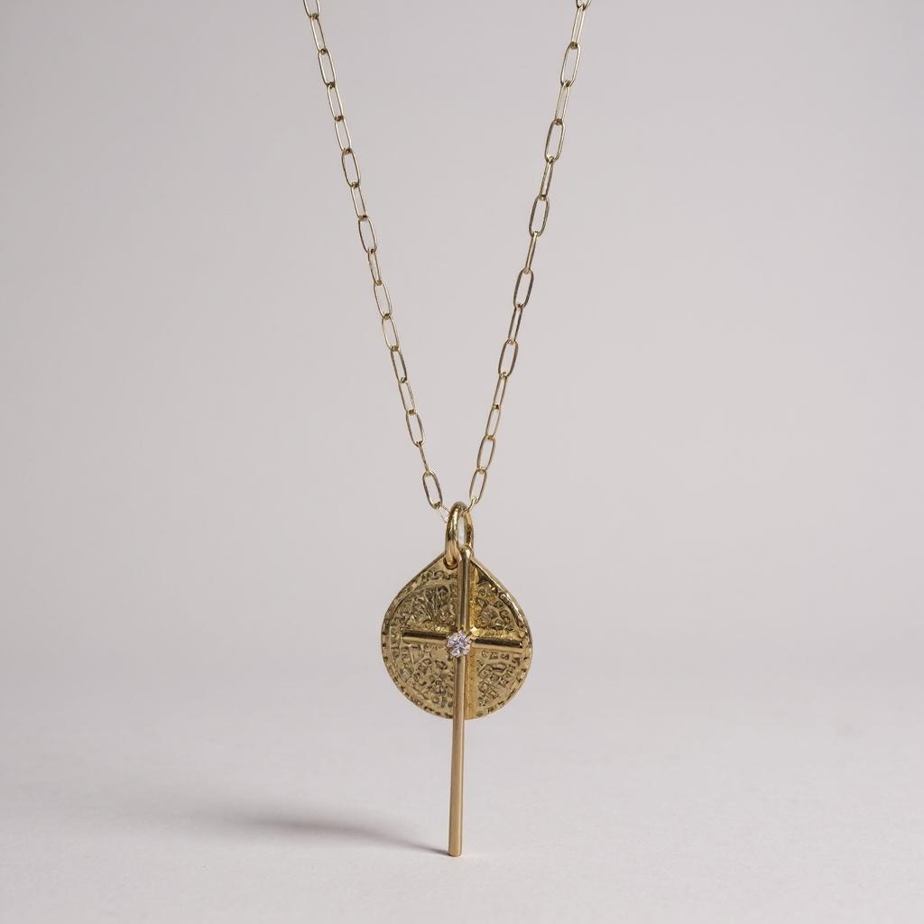Latin Cross Charm