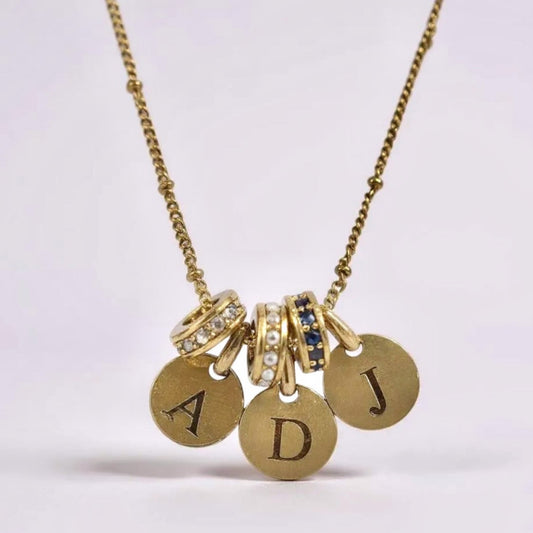 Engravable Trio Necklace