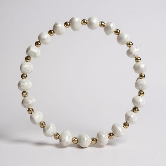 FW Pearl Beaded Bracelet