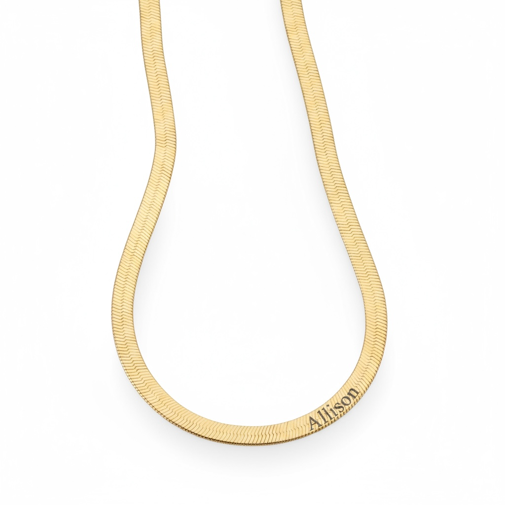 Engravable Snake Chain